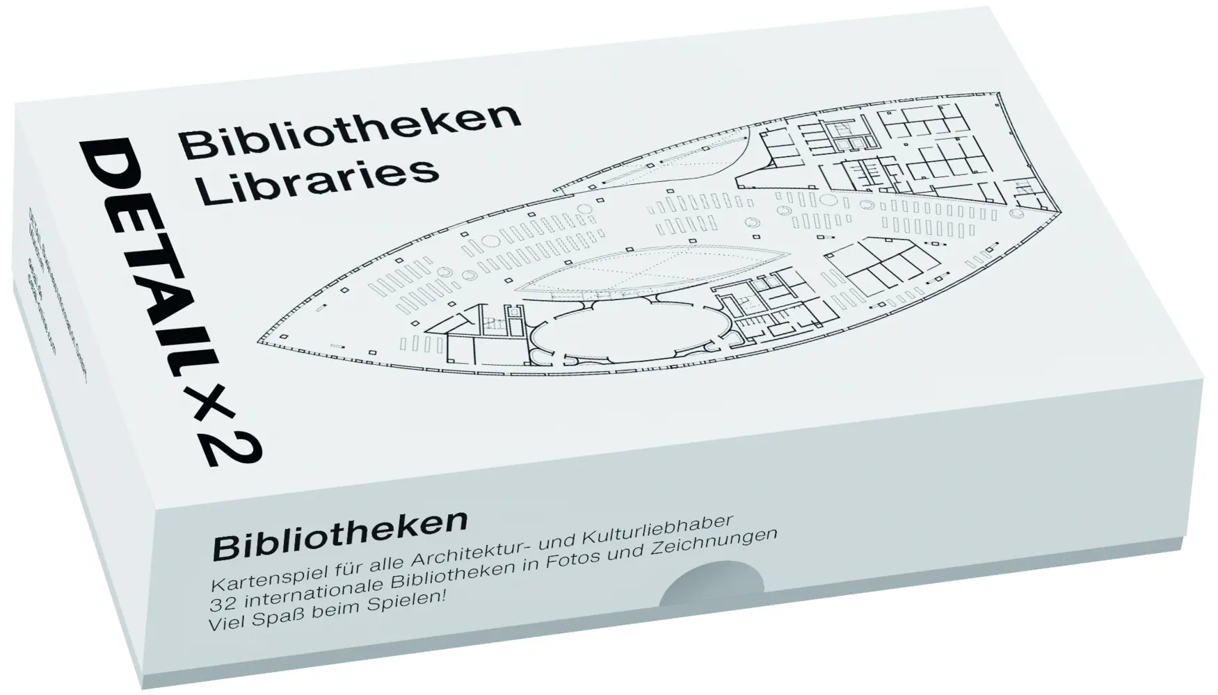 Cover: 9783955535582 | DETAIL x 2 Bibliotheken / DETAIL x 2 Libraries | Sandra Hofmeister