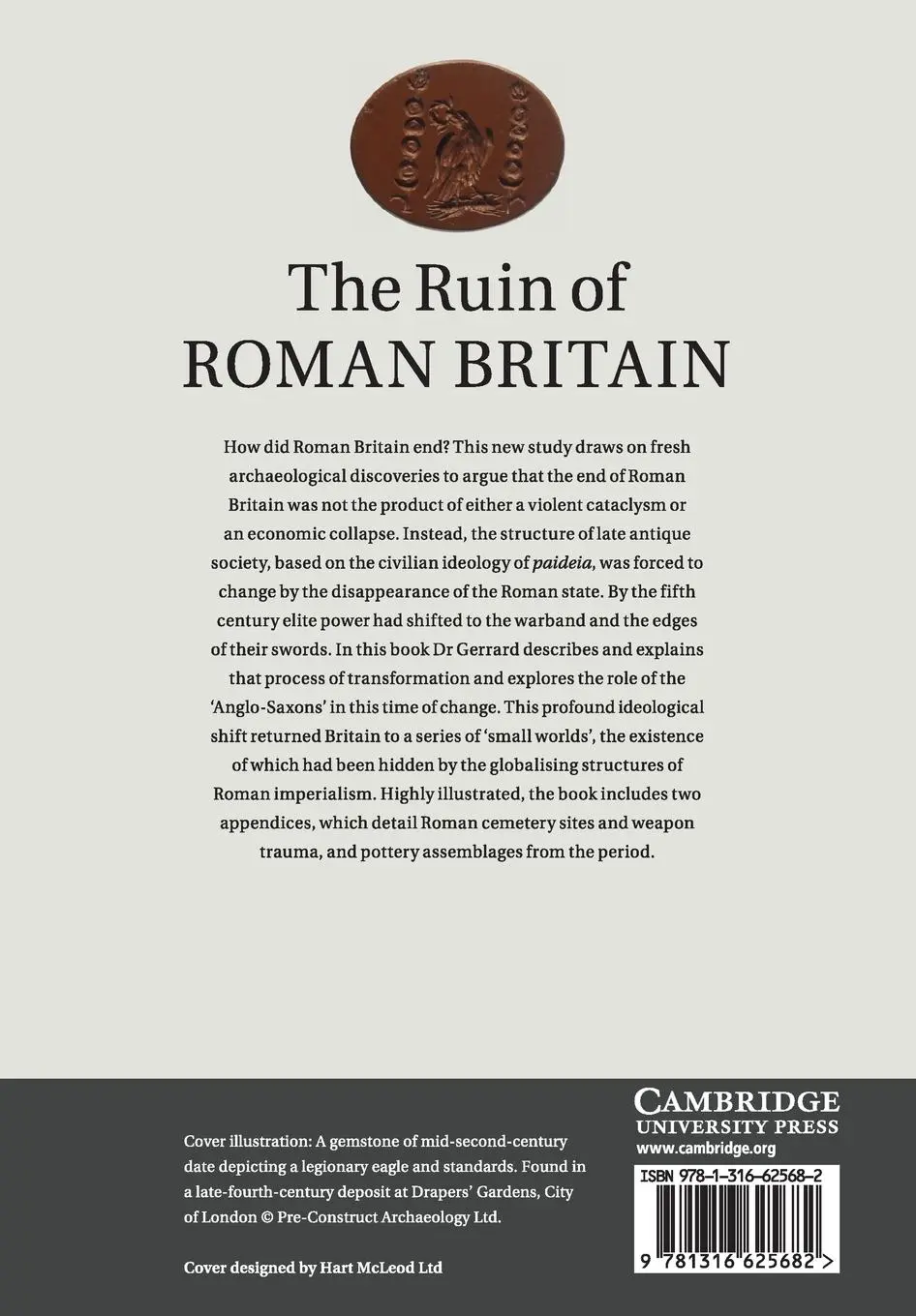 Rückseite: 9781316625682 | The Ruin of Roman Britain | James Gerrard | Taschenbuch | Englisch