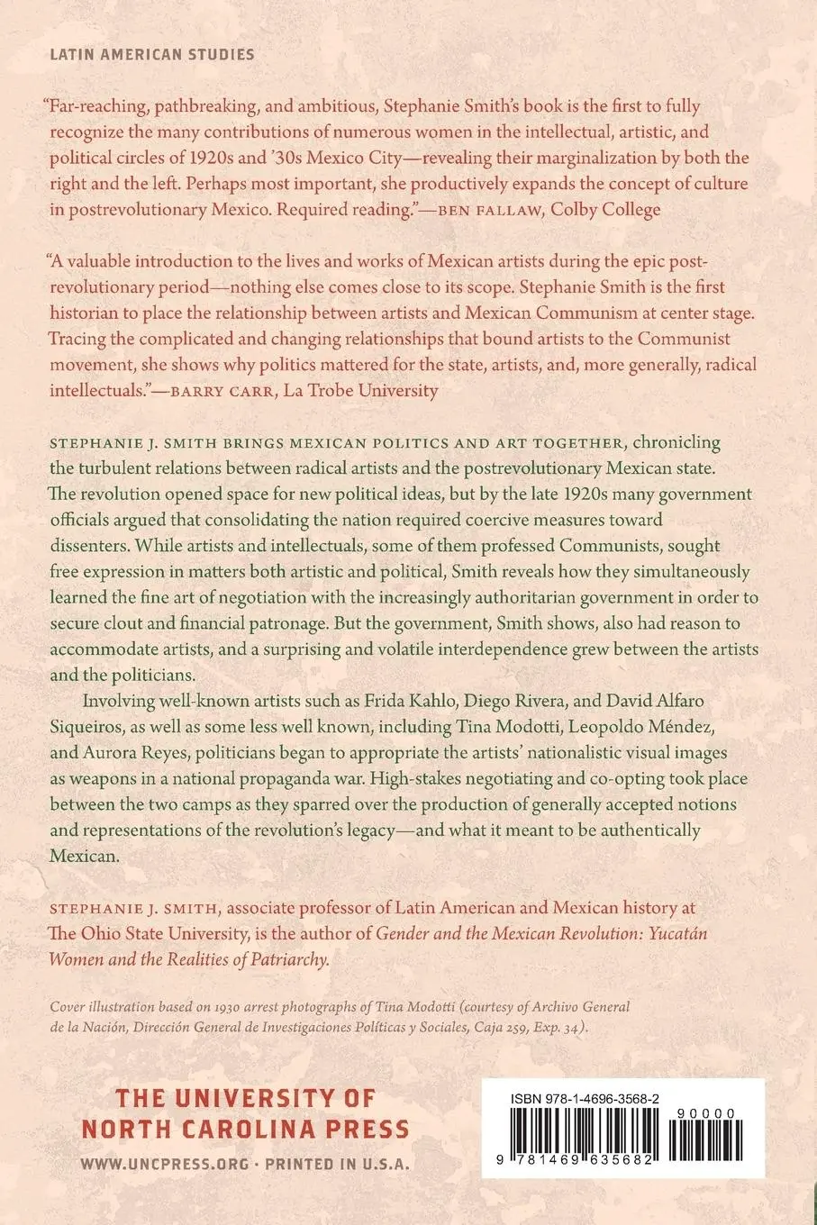 Rückseite: 9781469635682 | The Power and Politics of Art in Postrevolutionary Mexico | Smith