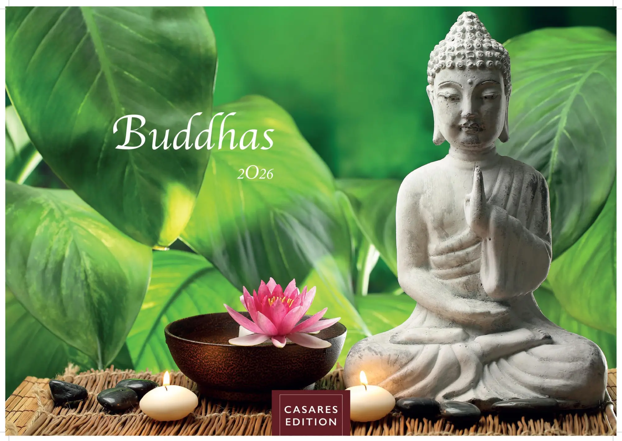 Cover: 9781835245682 | Buddhas Kalender 2026 - Wandkalender Fotokalender Orient 35x50cm...