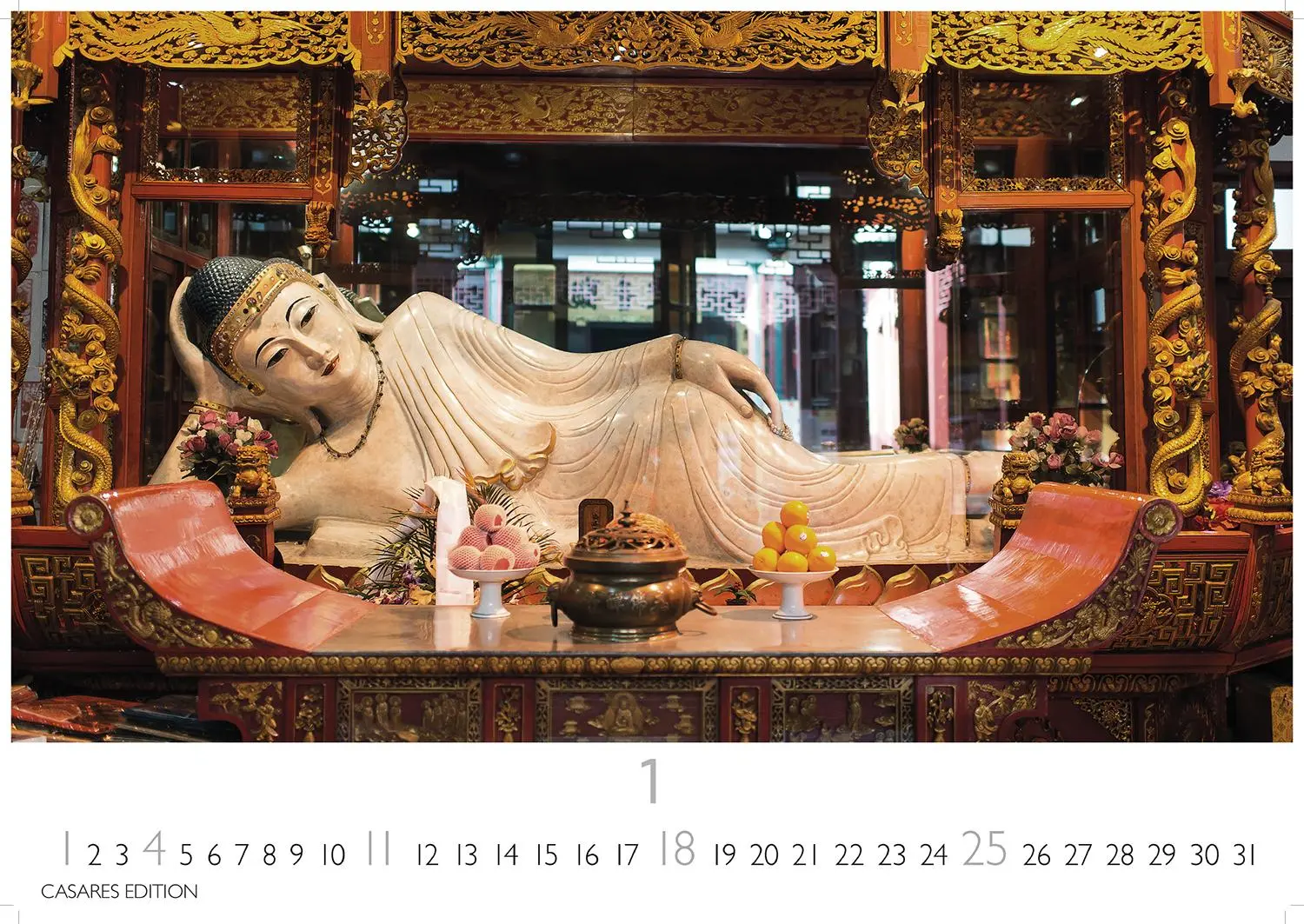 Bild: 9781835245682 | Buddhas Kalender 2026 - Wandkalender Fotokalender Orient 35x50cm...