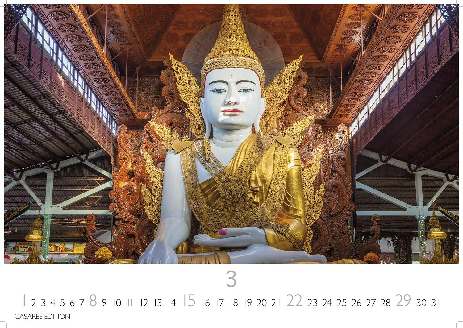 Bild: 9781835245682 | Buddhas Kalender 2026 - Wandkalender Fotokalender Orient 35x50cm...