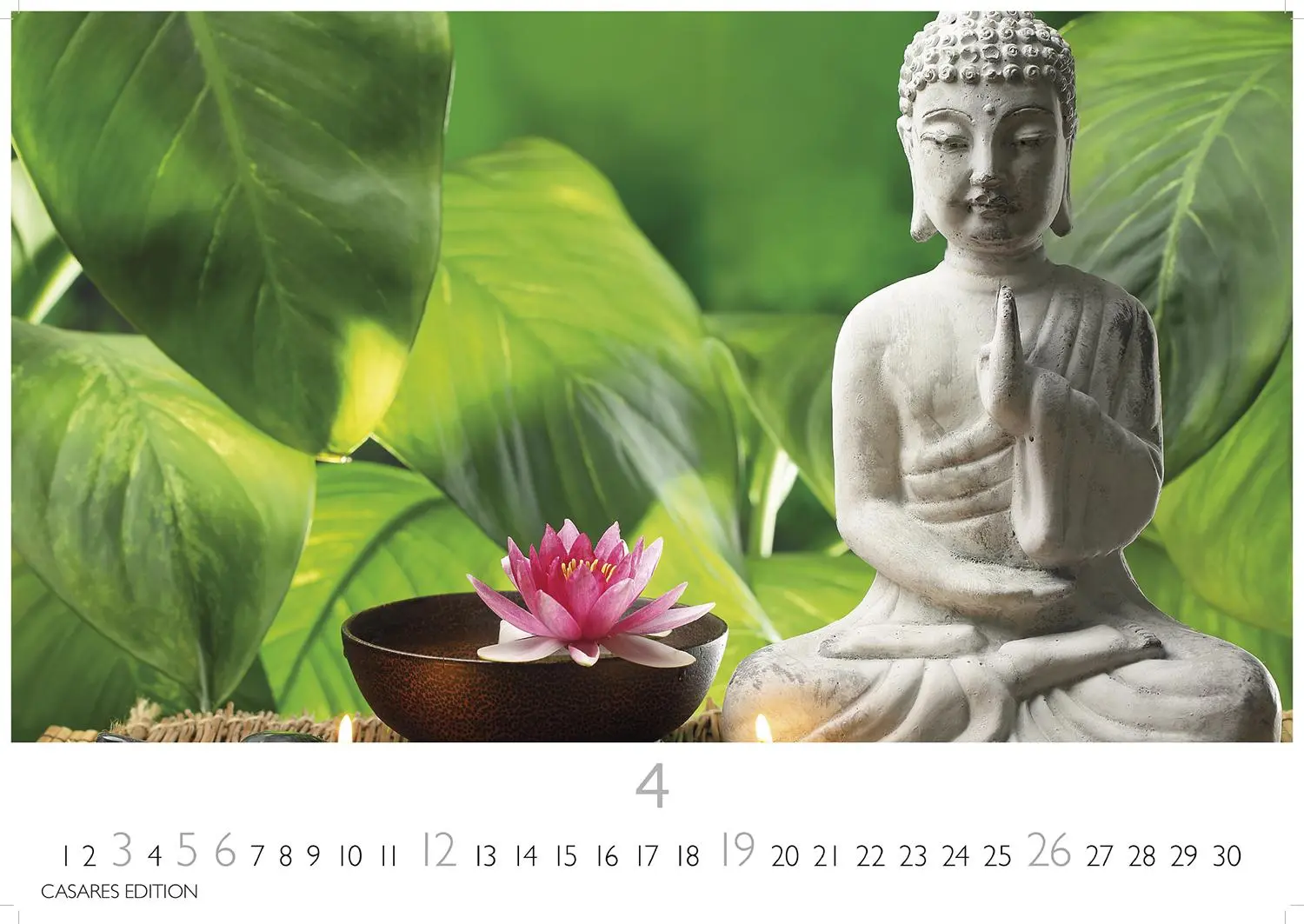 Bild: 9781835245682 | Buddhas Kalender 2026 - Wandkalender Fotokalender Orient 35x50cm...