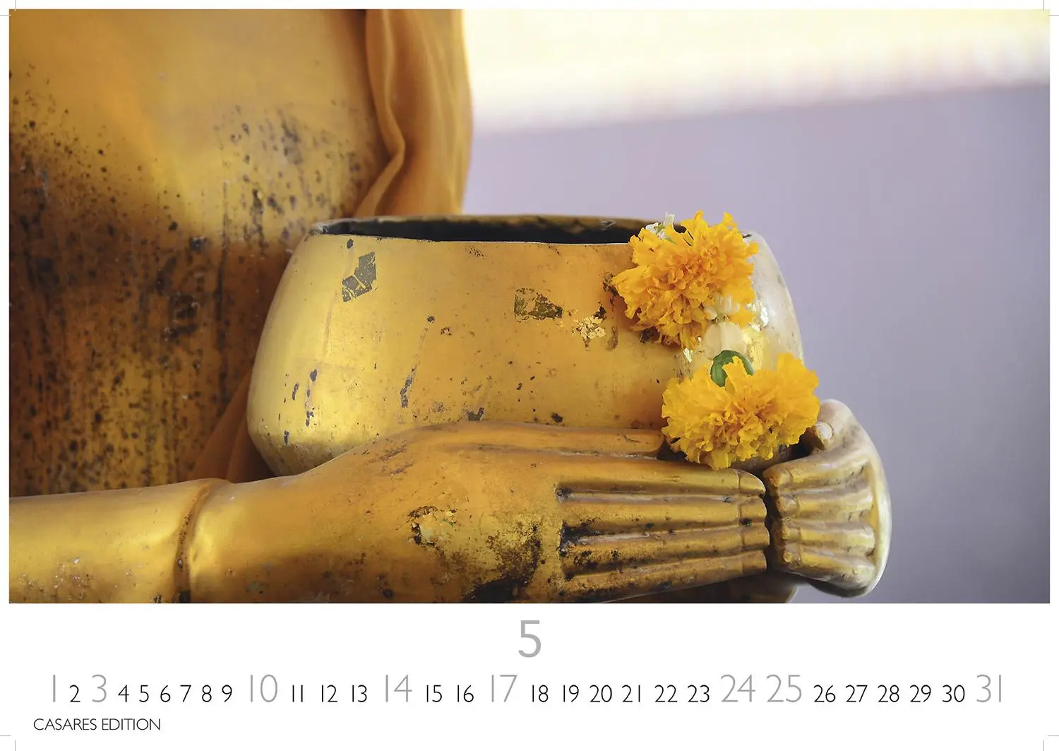 Bild: 9781835245682 | Buddhas Kalender 2026 - Wandkalender Fotokalender Orient 35x50cm...