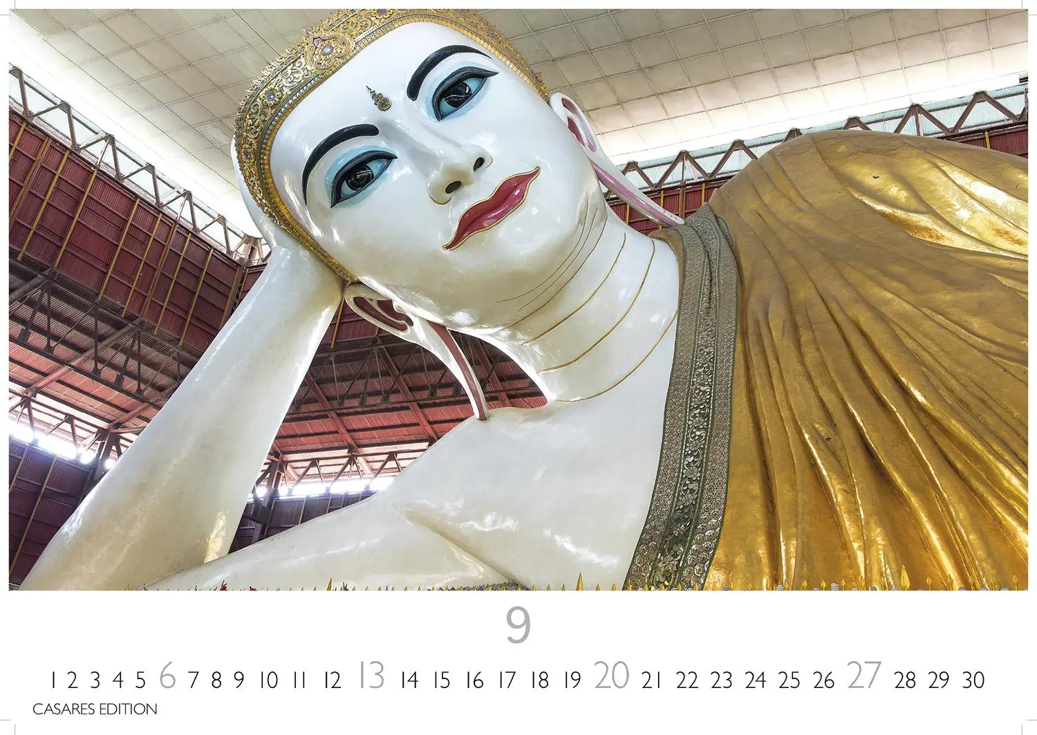Bild: 9781835245682 | Buddhas Kalender 2026 - Wandkalender Fotokalender Orient 35x50cm...