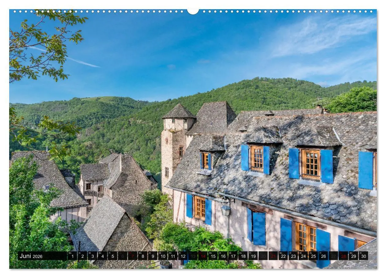 Bild: 9783457485682 | Conques ist eine wichtige Station am französischen Jakobsweg...