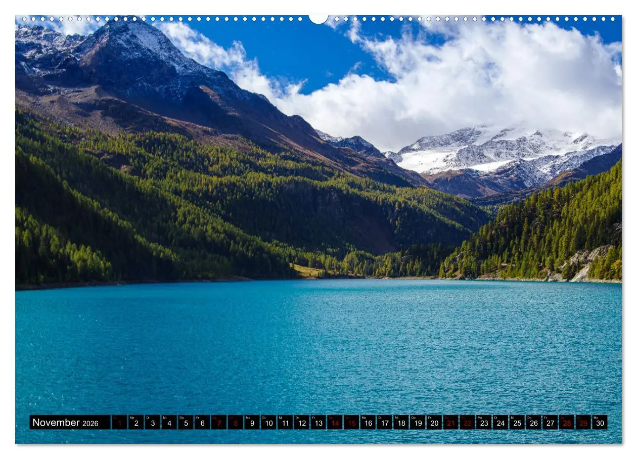 Bild: 9783457555682 | Vinschgau &amp; Ortleralpen (Wandkalender 2026 DIN A2 quer), CALVENDO...