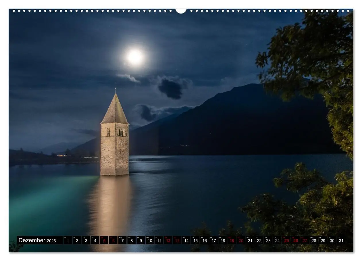 Bild: 9783457555682 | Vinschgau &amp; Ortleralpen (Wandkalender 2026 DIN A2 quer), CALVENDO...