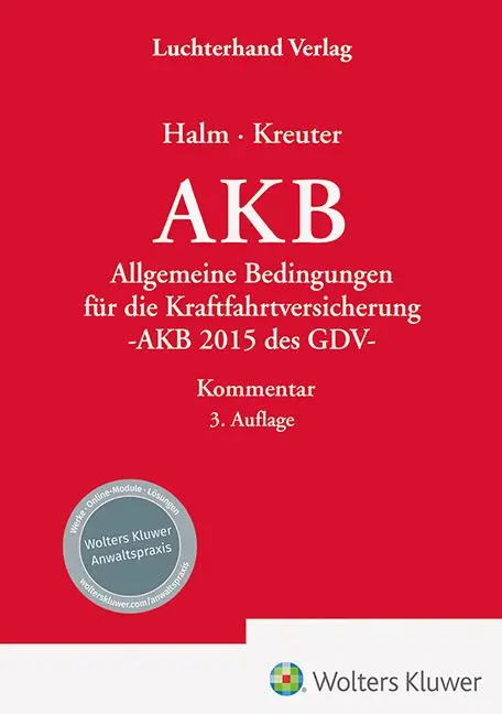 Cover: 9783472095682 | AKB - Kommentar | Wolfgang Halm (u. a.) | Buch | 1710 S. | Deutsch