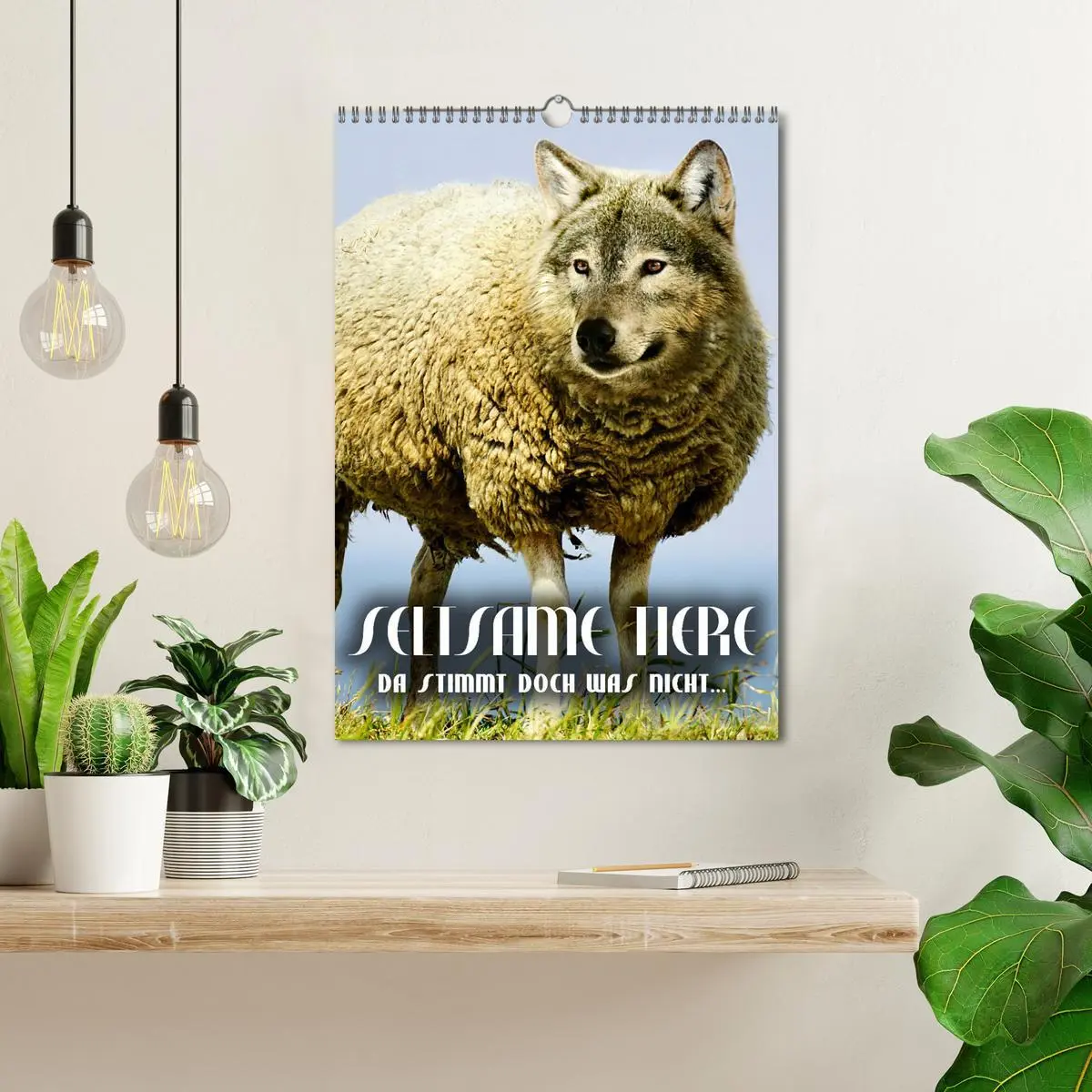 Bild: 9783516405682 | Seltsame Tiere - da stimmt doch was nicht... (Wandkalender 2026 DIN...
