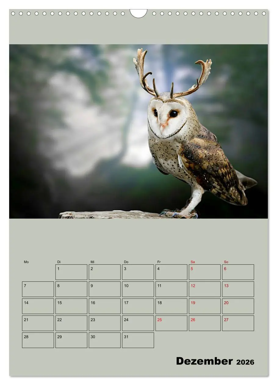 Bild: 9783516405682 | Seltsame Tiere - da stimmt doch was nicht... (Wandkalender 2026 DIN...