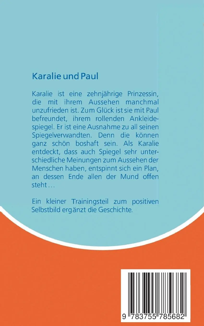 Rückseite: 9783755785682 | Karalie und Paul | Von Menschen und Spiegeln | Susanne Annies | Buch