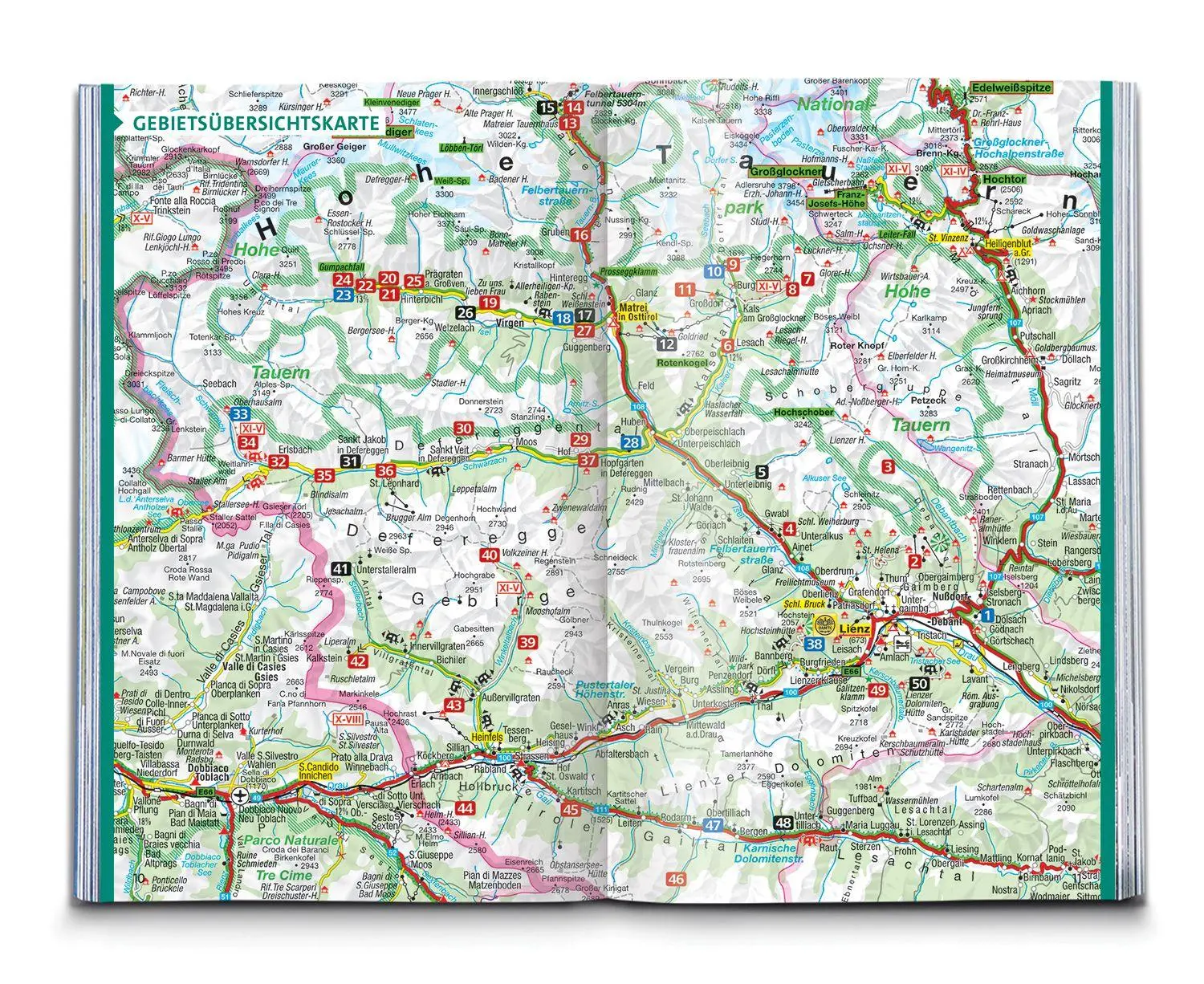 Bild: 9783991545682 | KOMPASS Wanderführer Osttirol, Venediger- und Glocknergruppe,...