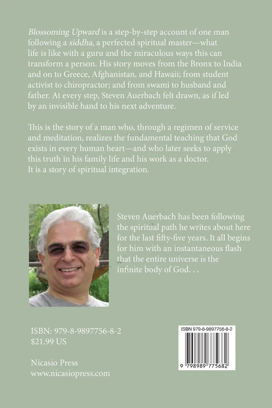Rückseite: 9798989775682 | Blossoming Upward | Steven Auerbach | Taschenbuch | Englisch | 2025