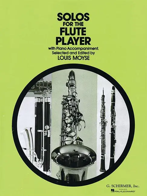 Cover: 9780793525782 | Solos for the Flute Player | For Flute &amp; Piano | Louis Moyse | Buch