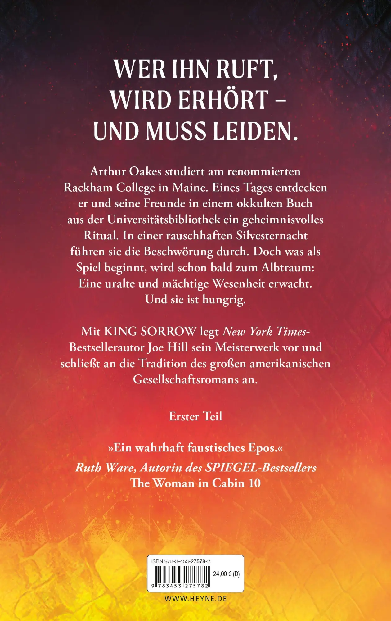 Bild: 9783453275782 | King Sorrow I | Roman | Joe Hill | Buch | King Sorrow | 592 S. | 2026