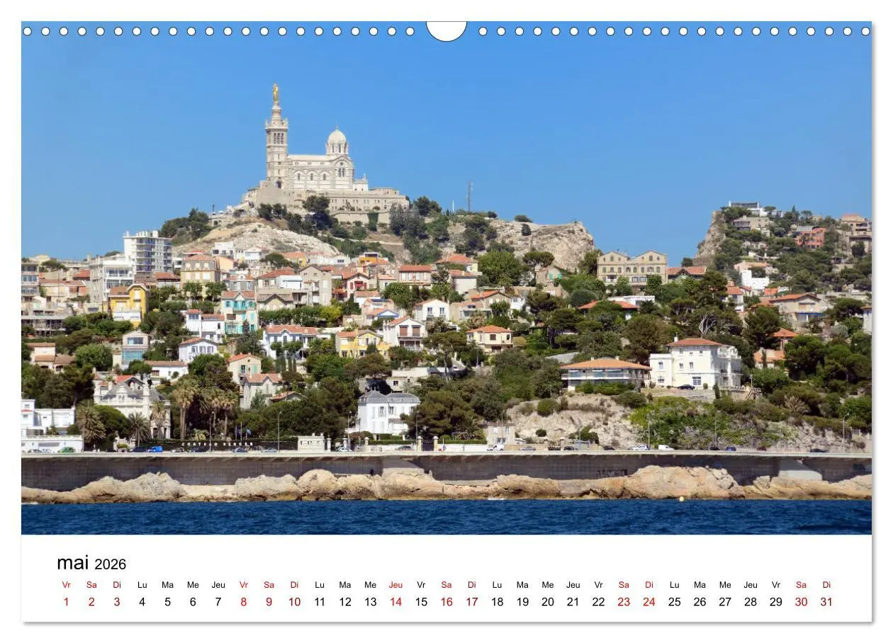 Bild: 9783516565782 | Marseille Côte et Corniche (Calendrier mural 2026 DIN A3 vertical),...