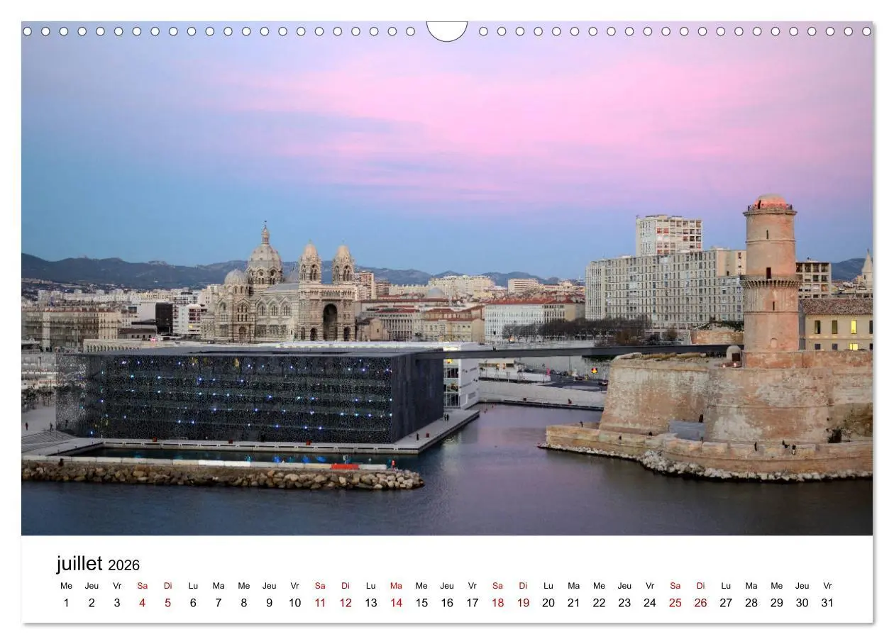 Bild: 9783516565782 | Marseille Côte et Corniche (Calendrier mural 2026 DIN A3 vertical),...