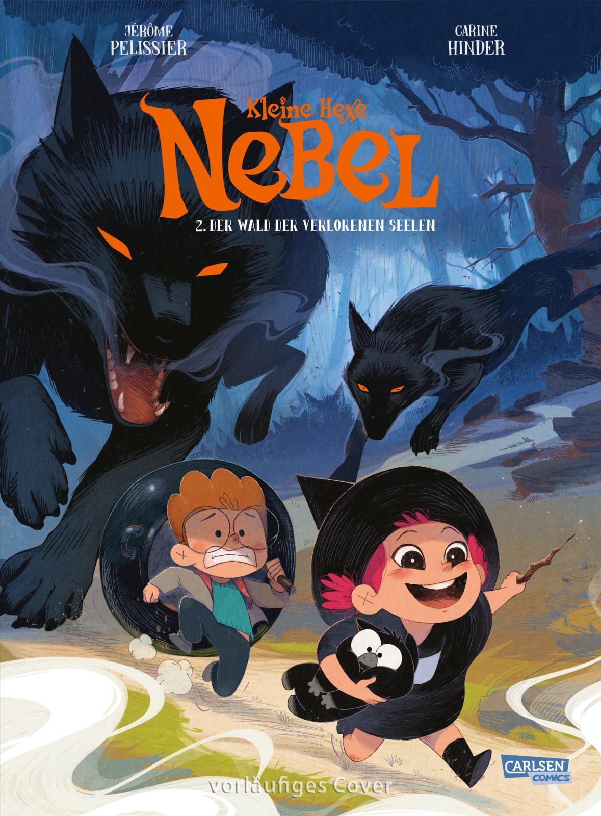 Cover: 9783551805782 | Kleine Hexe Nebel 2: Der Wald der verlorenen Seelen | Jérôme Pélissier