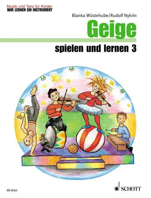 Cover: 9783795755782 | Geige spielen und lernen 3 | Rudolf/Wüstehube, Bianka Nykrin | Buch