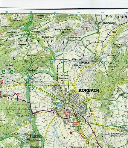 Bild: 9783850265782 | Sauerland - Diemelsee - Edersee 1 : 70 000 | Fahrradkarte. GPS-genau