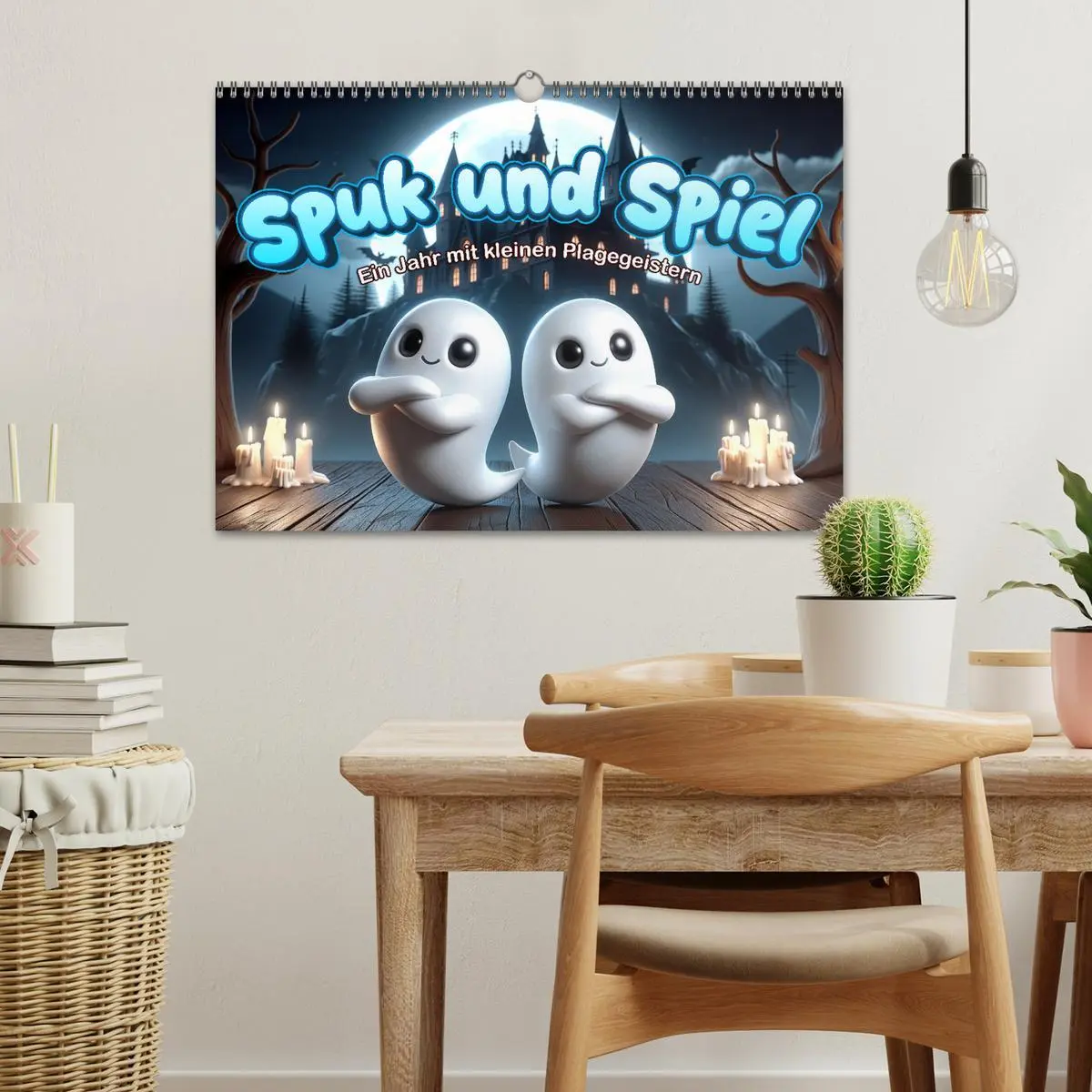 Bild: 9783457465882 | Spuk und Spiel: Ein Jahr mit kleinen Plagegeistern (Wandkalender...