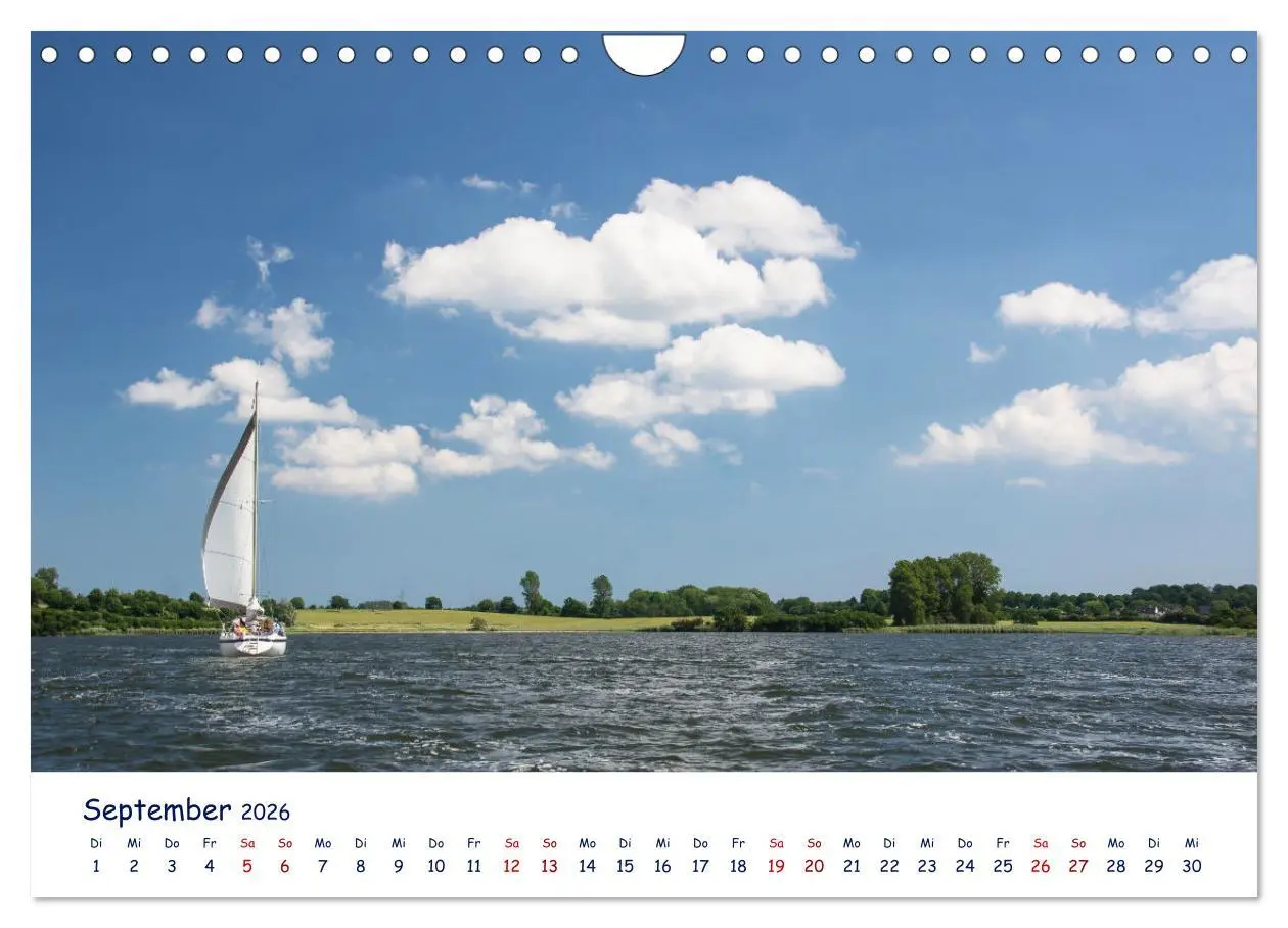 Bild: 9783457915882 | Maritime Schlei (Wandkalender 2026 DIN A4 quer), CALVENDO...