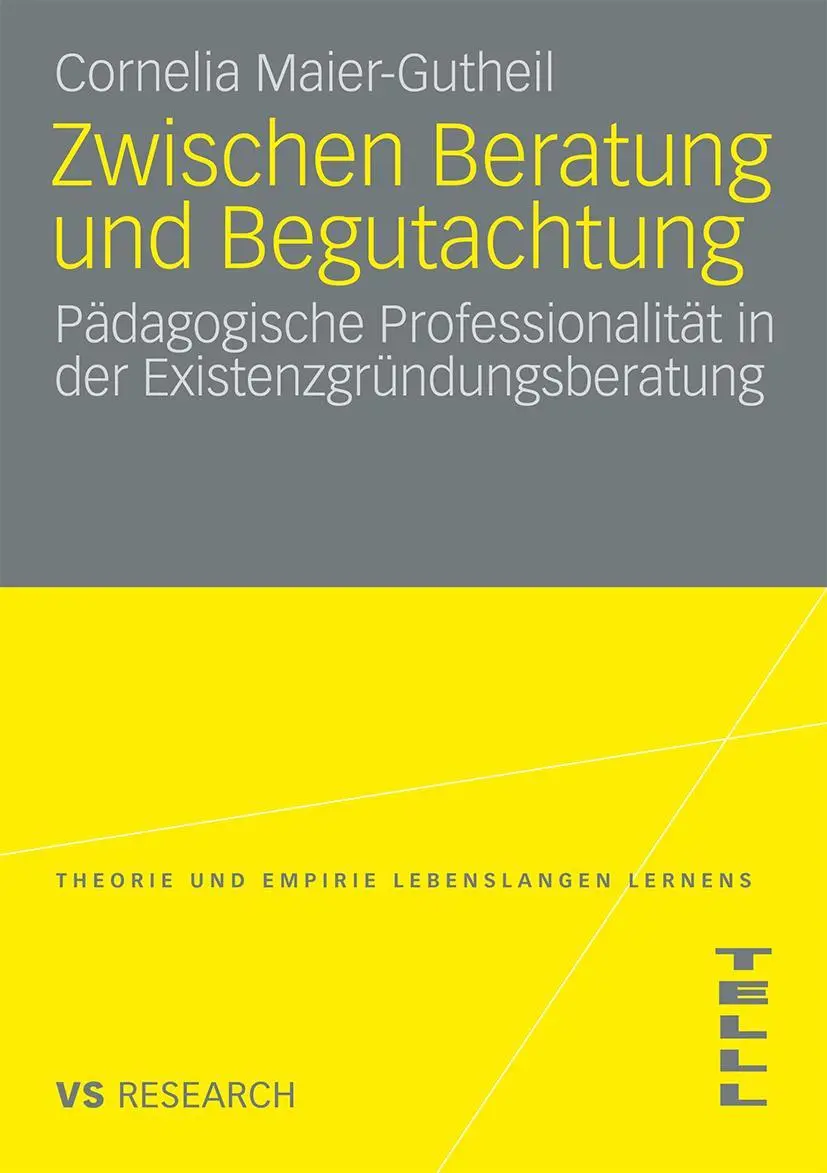 Cover: 9783531165882 | Zwischen Beratung und Begutachtung | Cornelia Maier-Gutheil | Buch