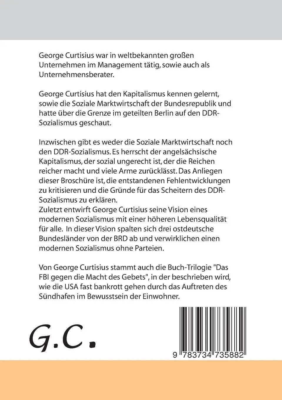 Rückseite: 9783734735882 | Diktatur des Kapitalismus - Vision eines modernen Sozialismus | Buch