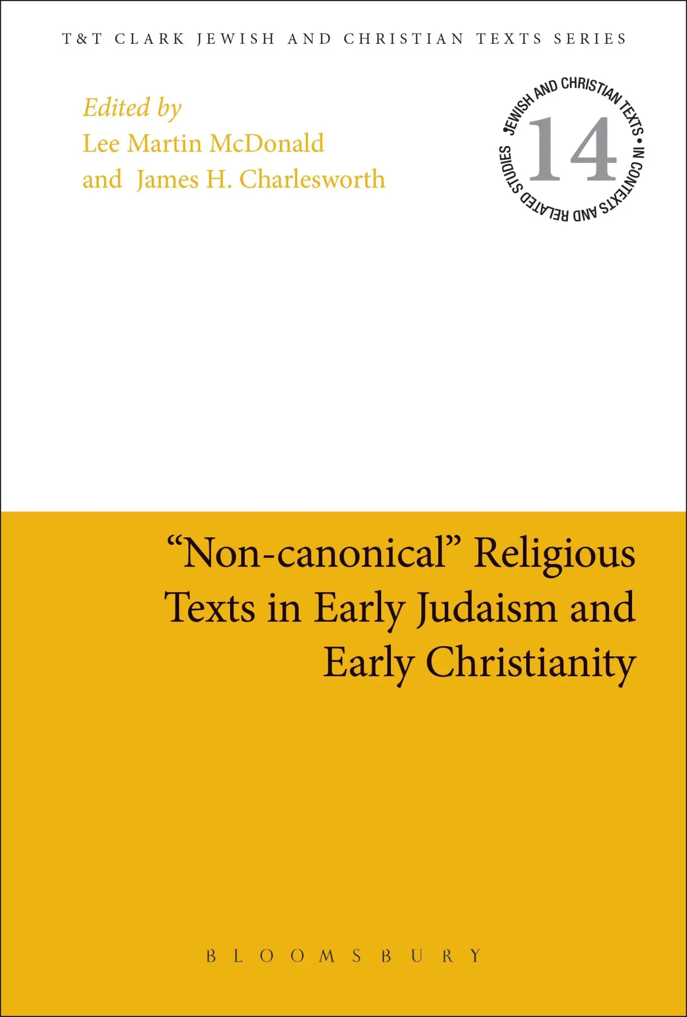 Cover: 9780567335982 | "Non-Canonical" Religious Texts in Early Judaism and Early...