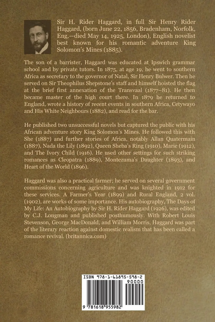 Rückseite: 9781618955982 | The People of the Mist | H. Rider Haggard | Taschenbuch | Englisch