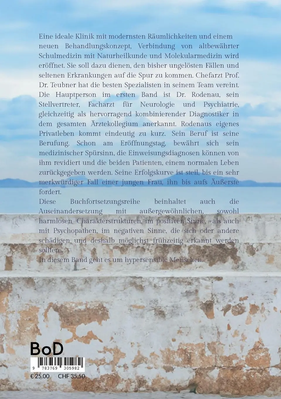 Rückseite: 9783769305982 | Die falsche Diagnose | Die Ostseeklinik Band 1 Roman | Renate Jahn