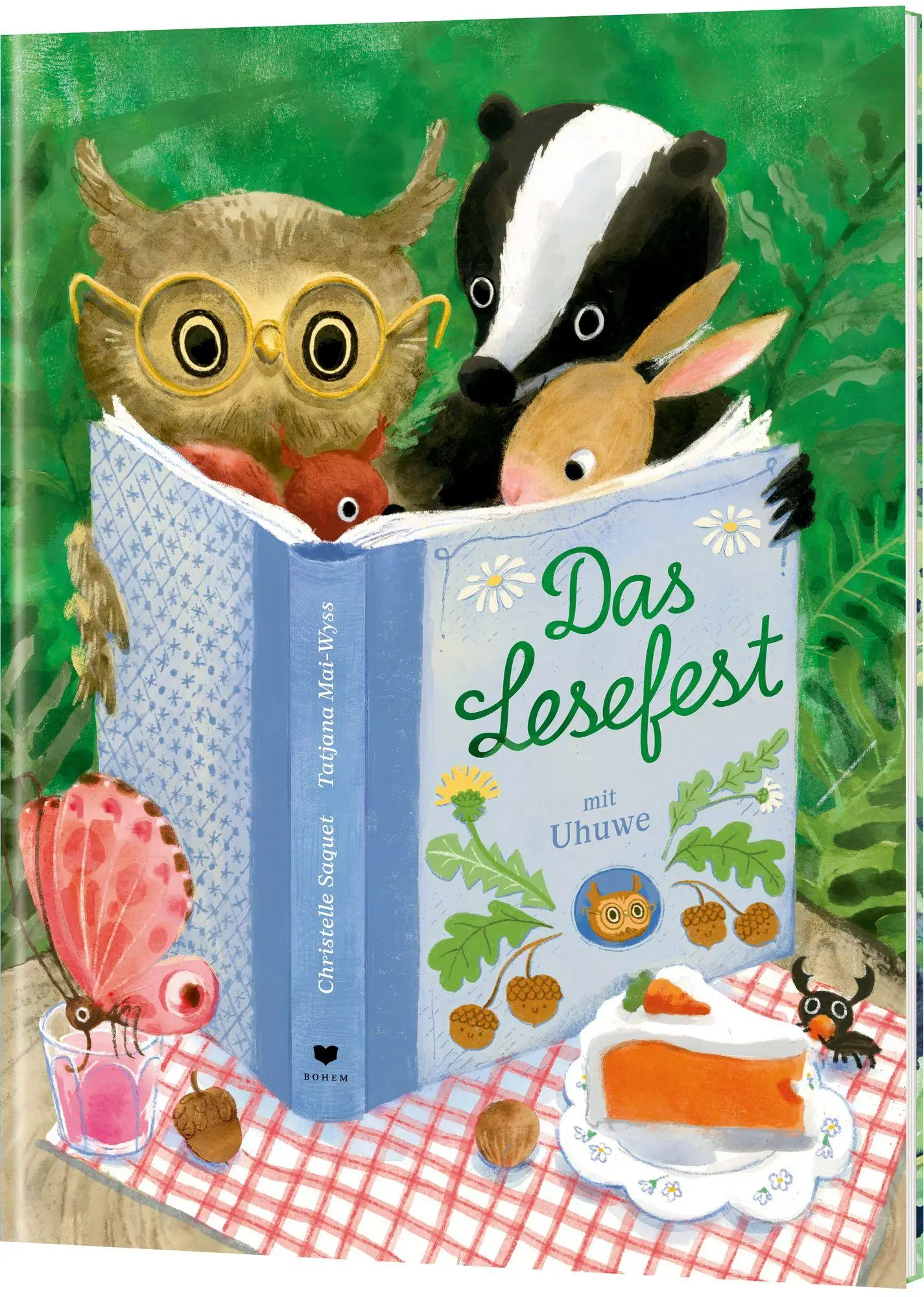 Cover: 9783855815982 | Das Lesefest | mit Uhuwe | Christelle Saquet | Buch | 40 S. | Deutsch