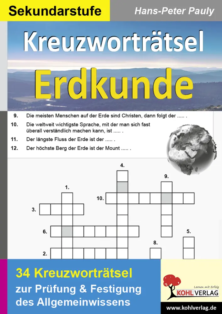 Cover: 9783866325982 | Kreuzworträtsel Erdkunde | Hans-Peter Pauly | Taschenbuch | 48 S.