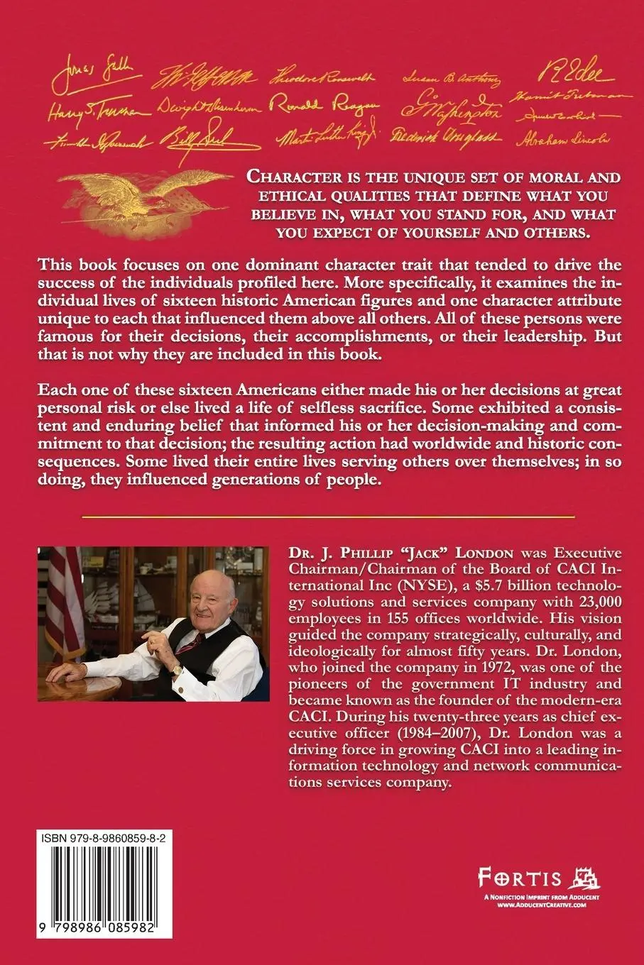 Rückseite: 9798986085982 | PROFILES IN CHARACTER | J. Phillip London (u. a.) | Taschenbuch | 2023