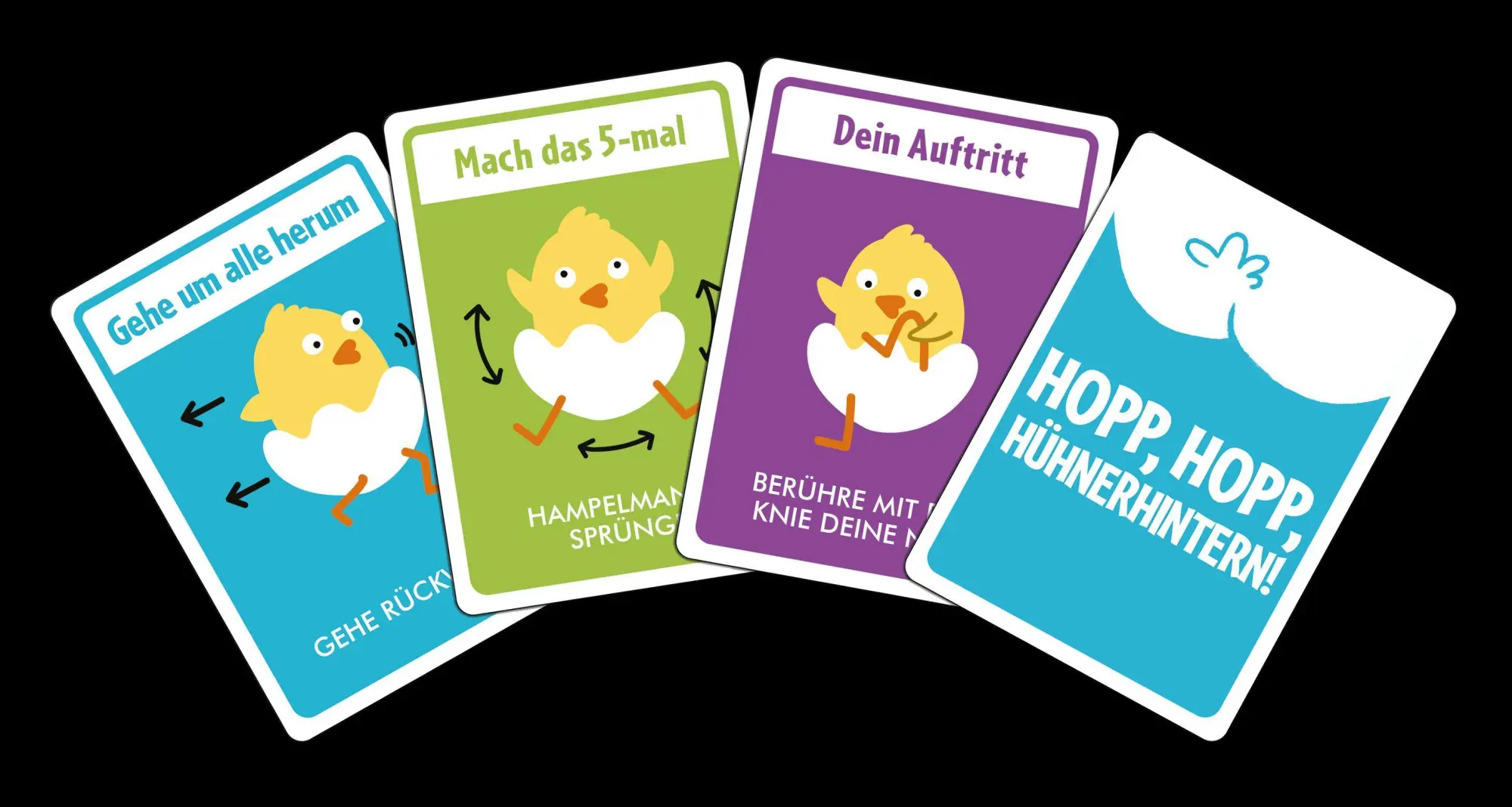Bild: 810083046082 | Hopp, hopp, Hühnerhintern | Elan Lee | Spiel | EXKD0042 | Deutsch
