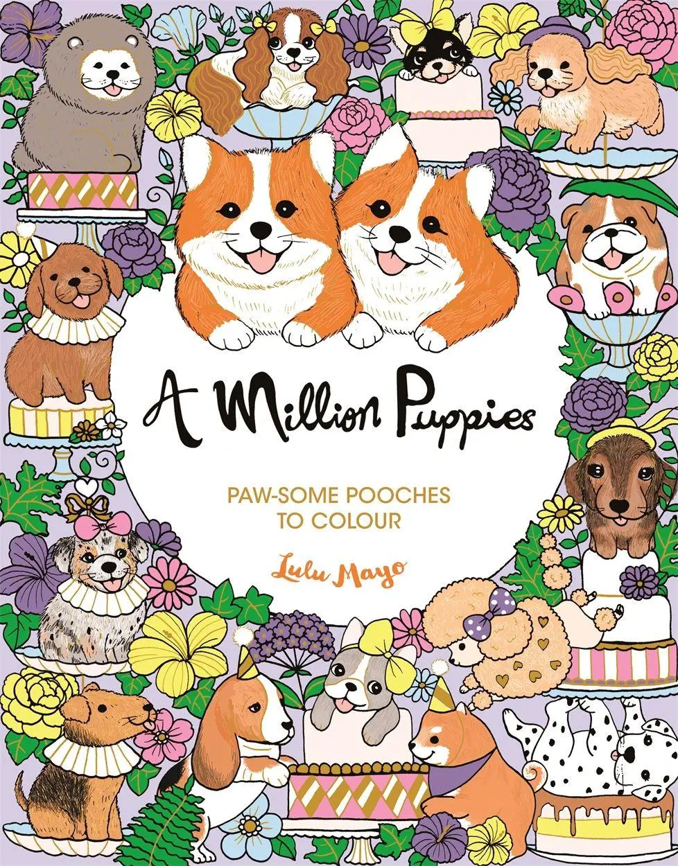 Cover: 9781789296082 | A Million Puppies | Paw-some Pooches to Colour | Lulu Mayo | Buch