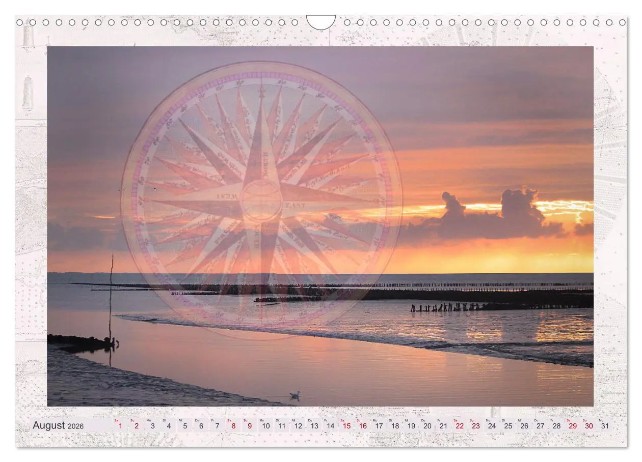 Bild: 9783457586082 | Seekarten der Träume (Wandkalender 2026 DIN A3 quer), CALVENDO...