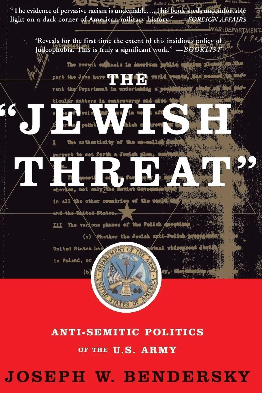 Cover: 9780465006182 | The Jewish Threat | Joseph Bendersky | Taschenbuch | Englisch | 2001