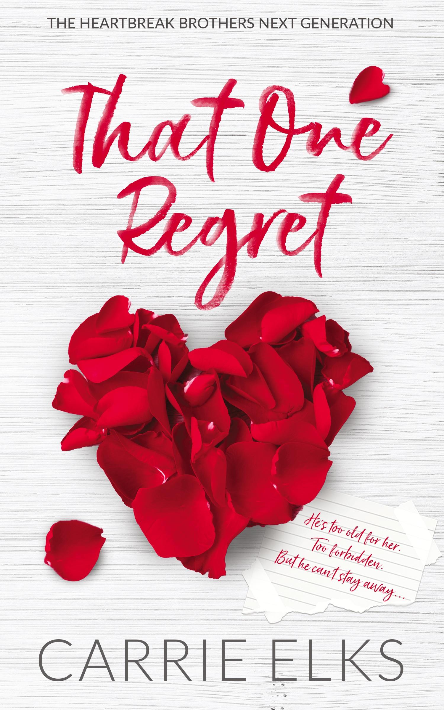 Cover: 9781916516182 | That One Regret - Alternative Cover Edition | Carrie Elks | Buch