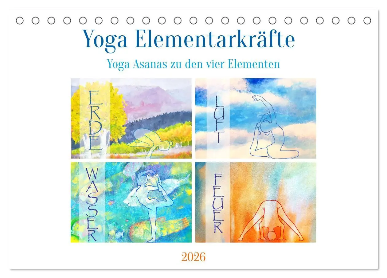 Cover: 9783457576182 | Yoga Elementarkräfte - Yoga Asanas zu den vier Elementen...