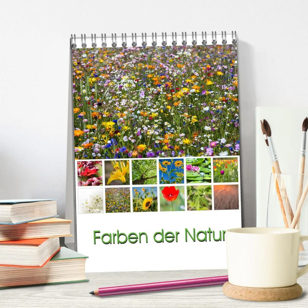 Bild: 9783516426182 | Farben der Natur (Tischkalender 2026 DIN A5 hoch), CALVENDO...