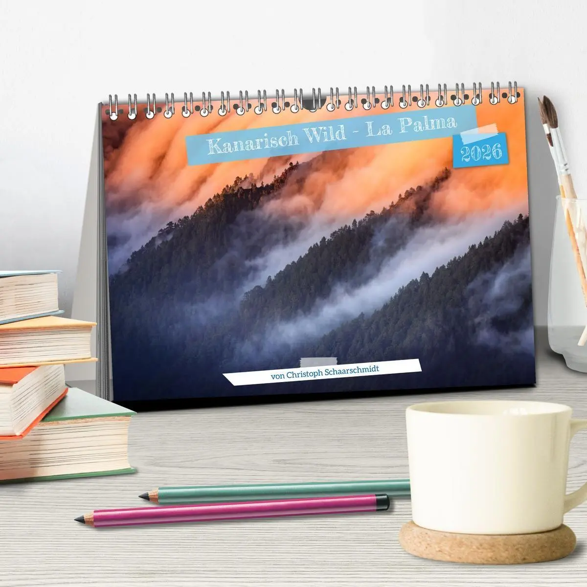 Bild: 9783516736182 | Kanarisch Wild - La Palma (Tischkalender 2026 DIN A5 quer),...