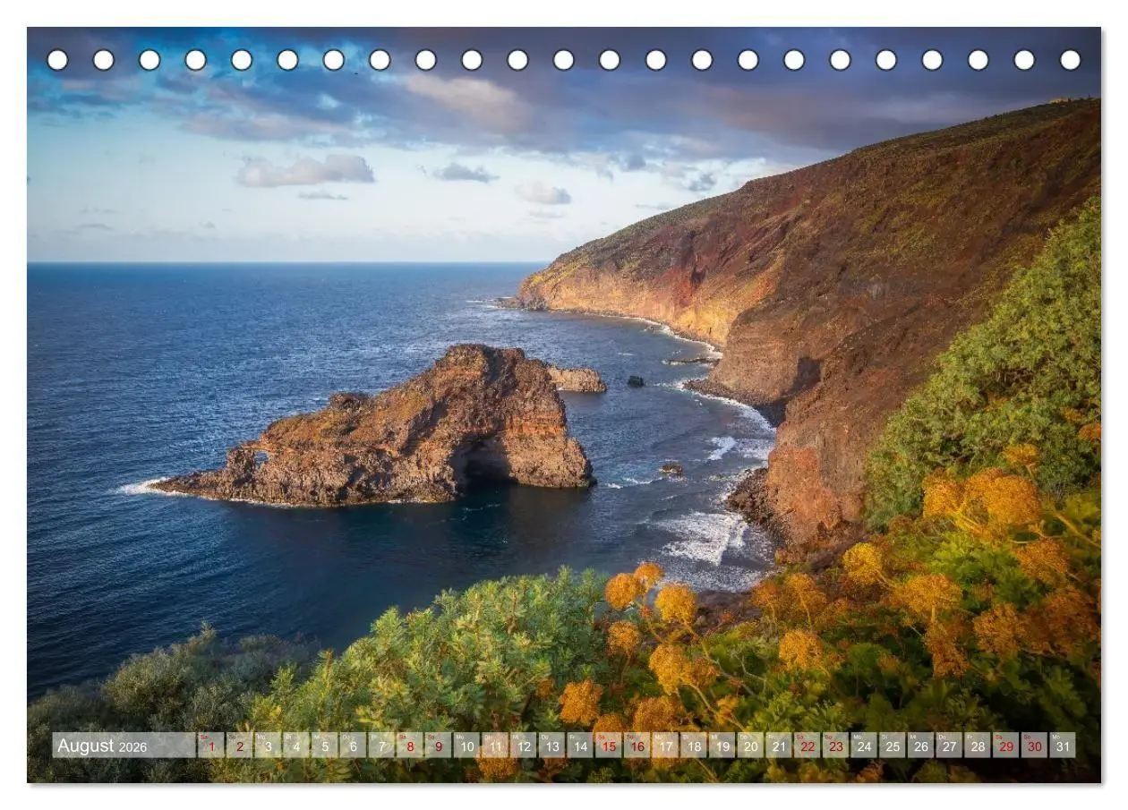 Bild: 9783516736182 | Kanarisch Wild - La Palma (Tischkalender 2026 DIN A5 quer),...