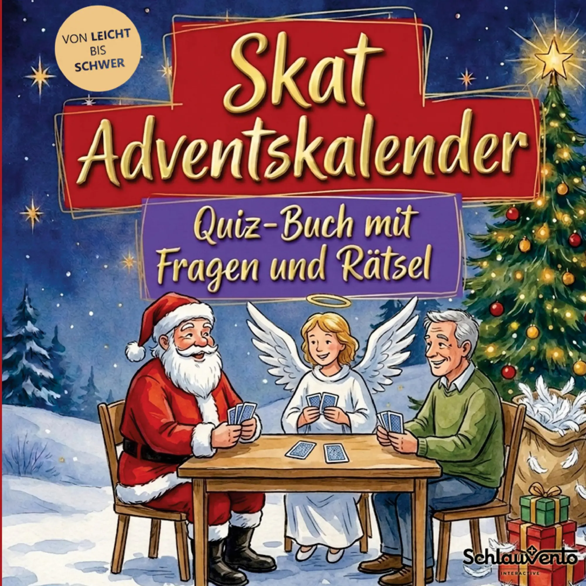 Cover: 9783693196182 | Skat-Adventskalender: Quiz-Buch mit Fragen und Rätsel | Interactive