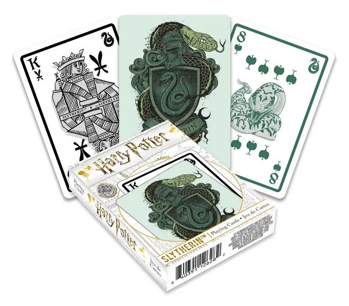 Cover: 840391126282 | Harry Potter Slytherin (Spielkarten) | Inhalt: 54Blatt | Spiel | 2021