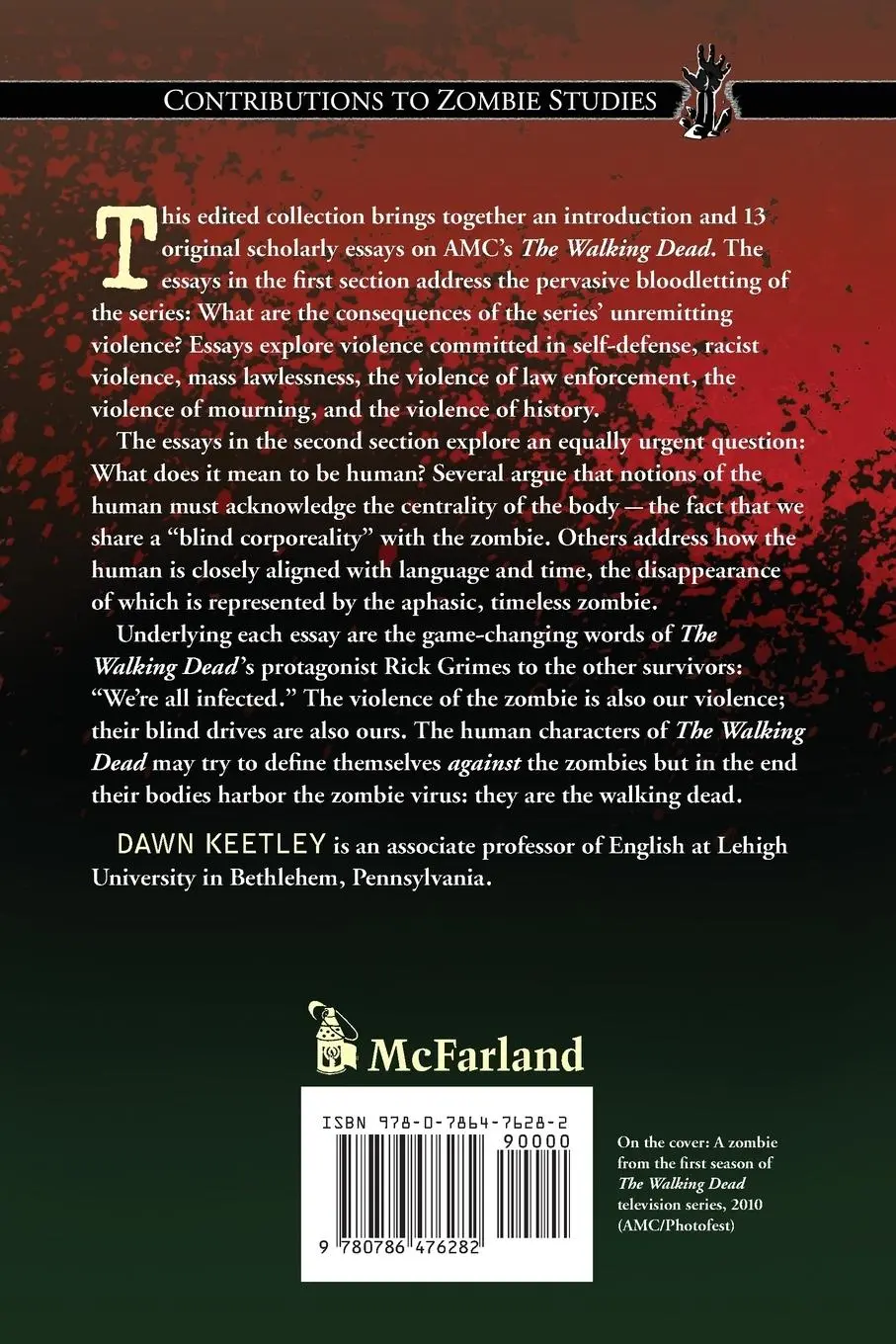Rückseite: 9780786476282 | "We're All Infected" | Dawn Keetley | Taschenbuch | Englisch | 2014
