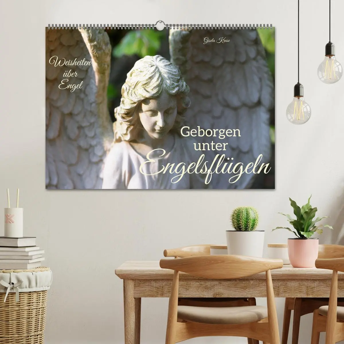 Bild: 9783457636282 | Geborgen unter Engelsflügeln (Wandkalender 2026 DIN A2 quer),...