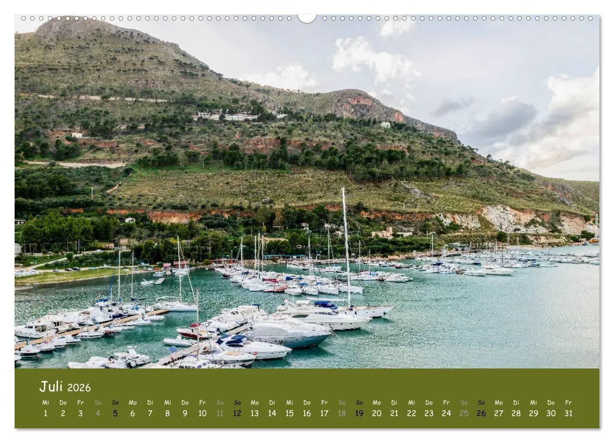 Bild: 9783457706282 | Traumhaftes Sizilien (Wandkalender 2026 DIN A2 quer), CALVENDO...