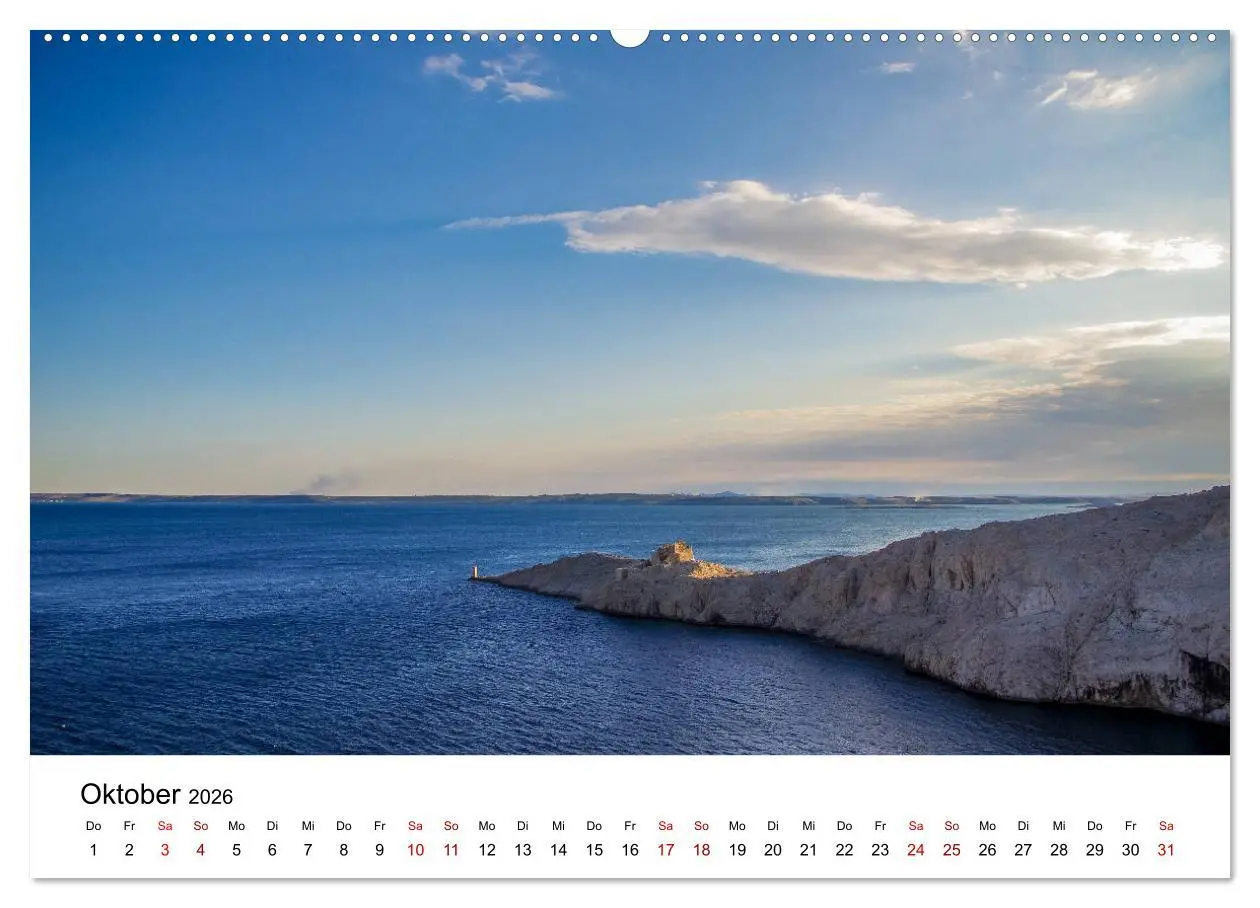 Bild: 9783457876282 | Kroatien 2026 (Wandkalender 2026 DIN A2 quer), CALVENDO Monatskalender